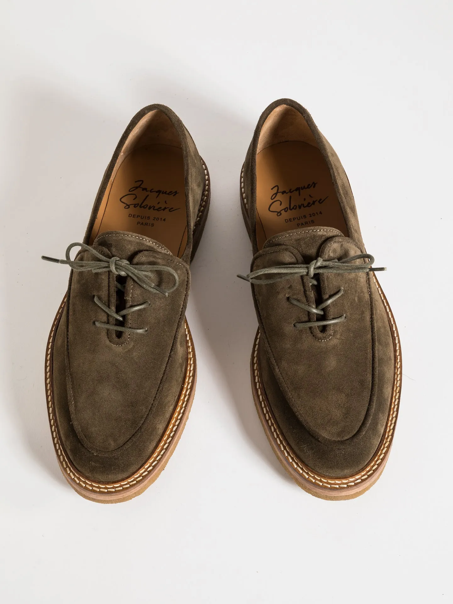 OLIVIER MARRON GLACE SUEDE