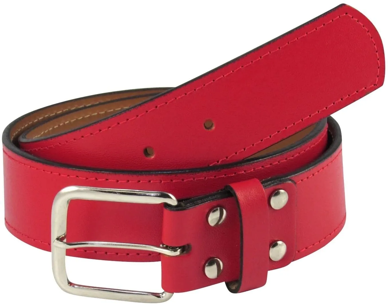 Premium Leather Baseball Belt Softball Belt