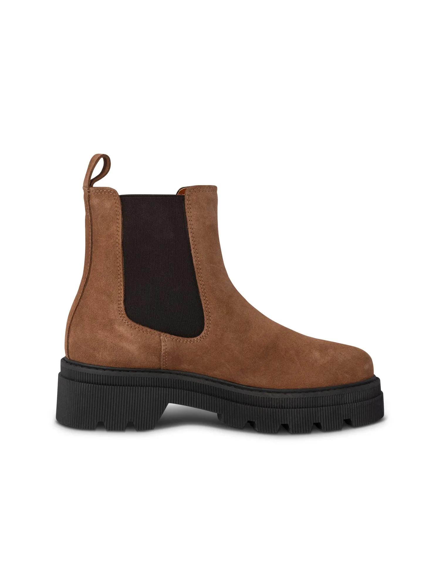 Shoe The Bear Sanna Suede Chelsea Boot-Brown-STB2414