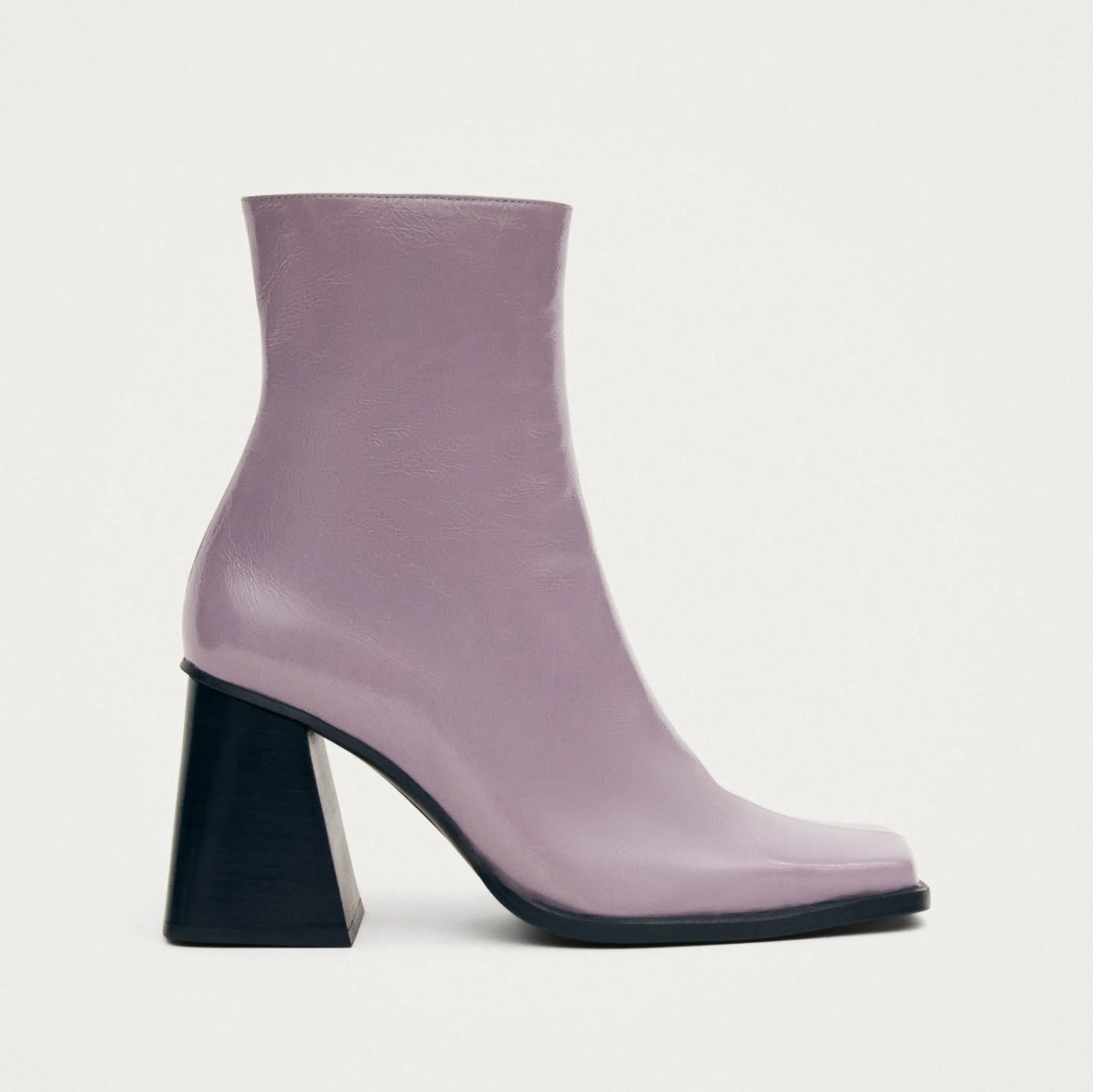 South Onix Mauve Leather Boots