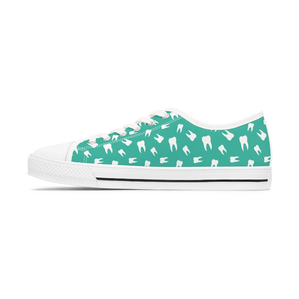 Teeth Women's Low Top Sneakers