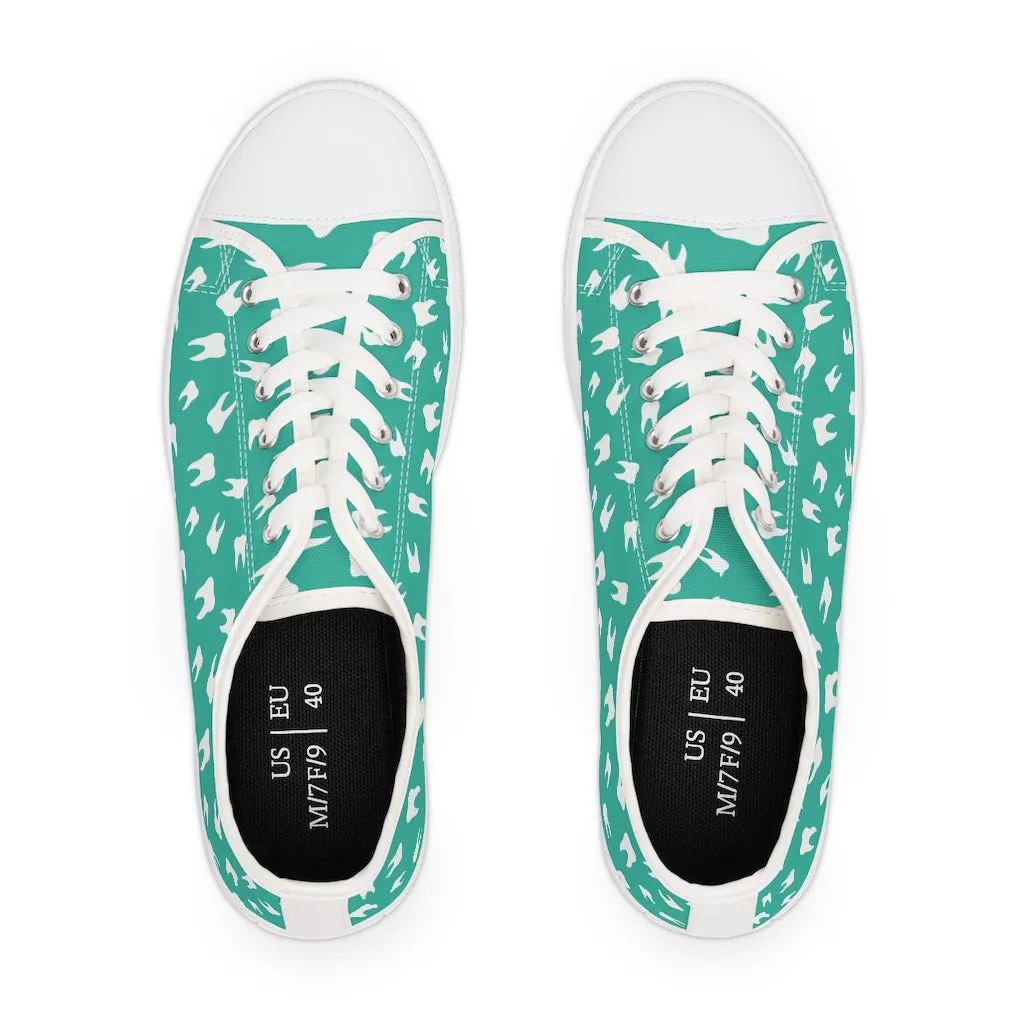 Teeth Women's Low Top Sneakers