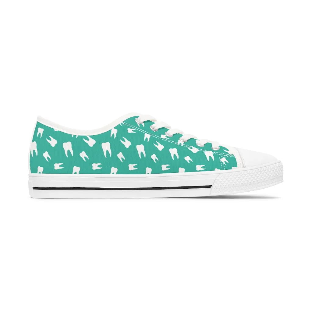 Teeth Women's Low Top Sneakers