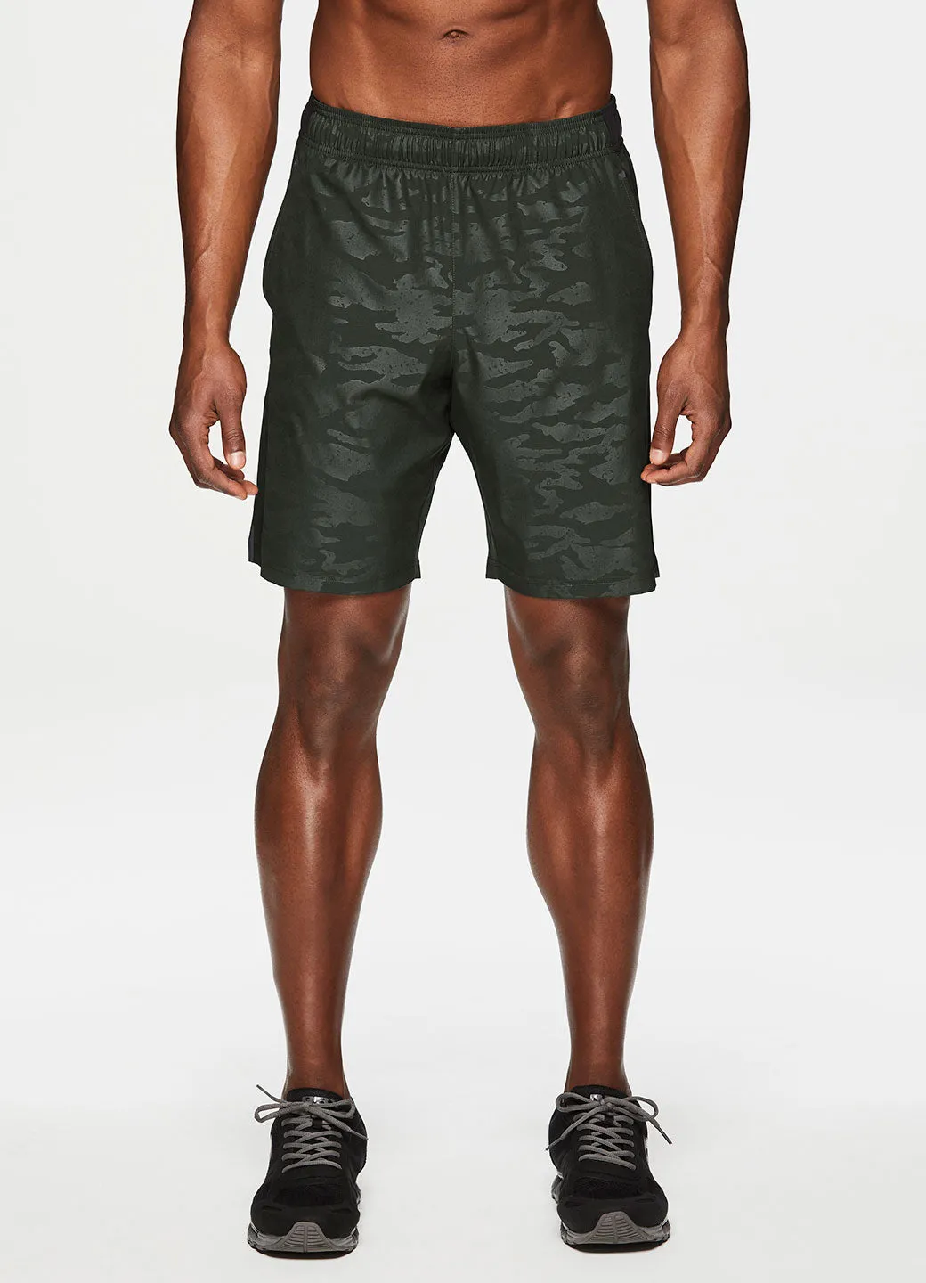 Textured Camo Workout Short