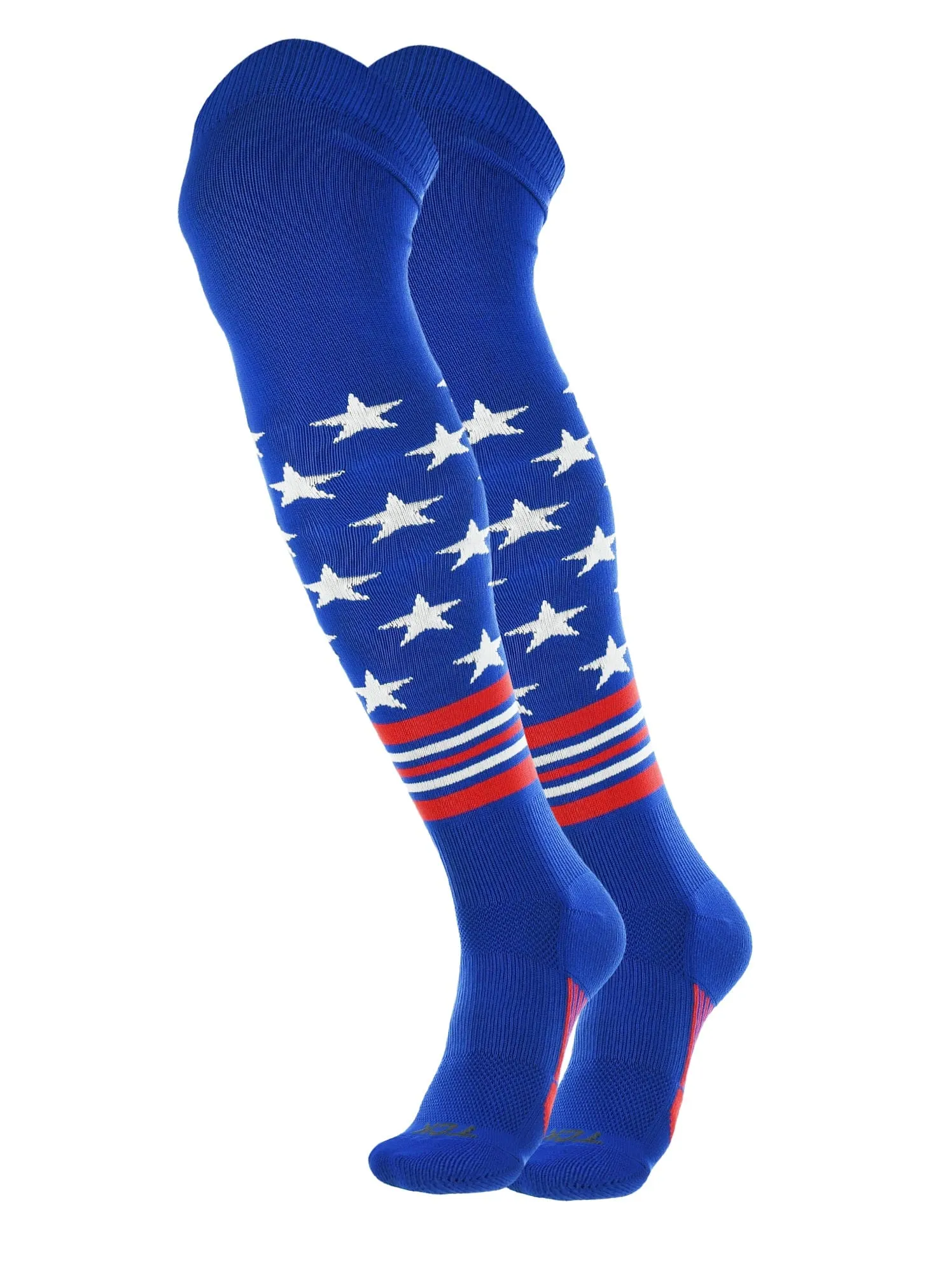 USA Freedom Baseball Socks Long Over the Knee