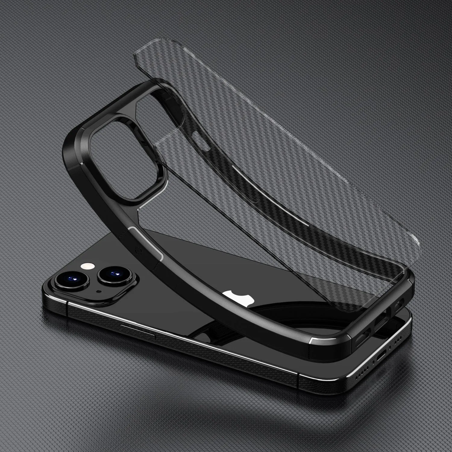 Venture Series Carbon-Fiber Style Case - iPhone 15 Plus