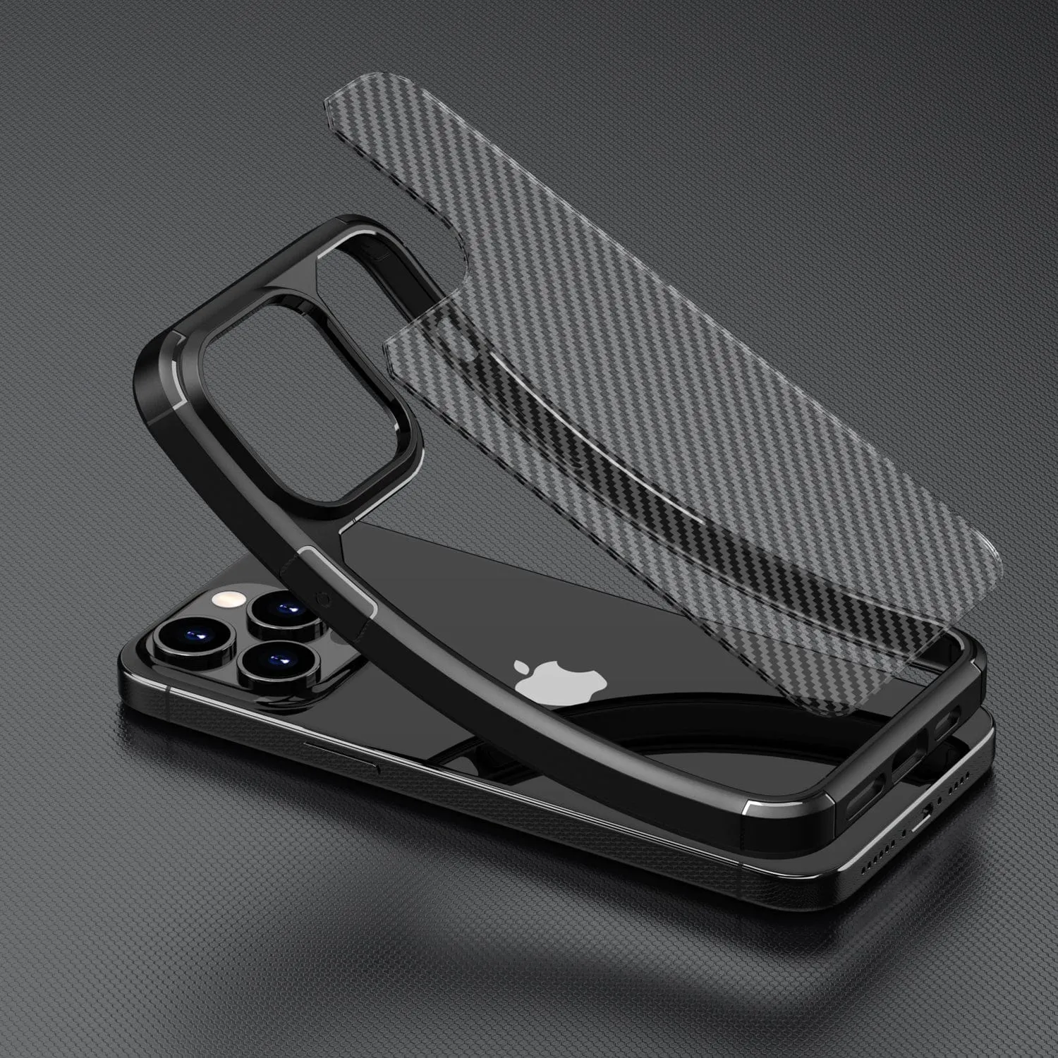 Venture Series Carbon-Fiber Style Case - iPhone 15 Pro Max