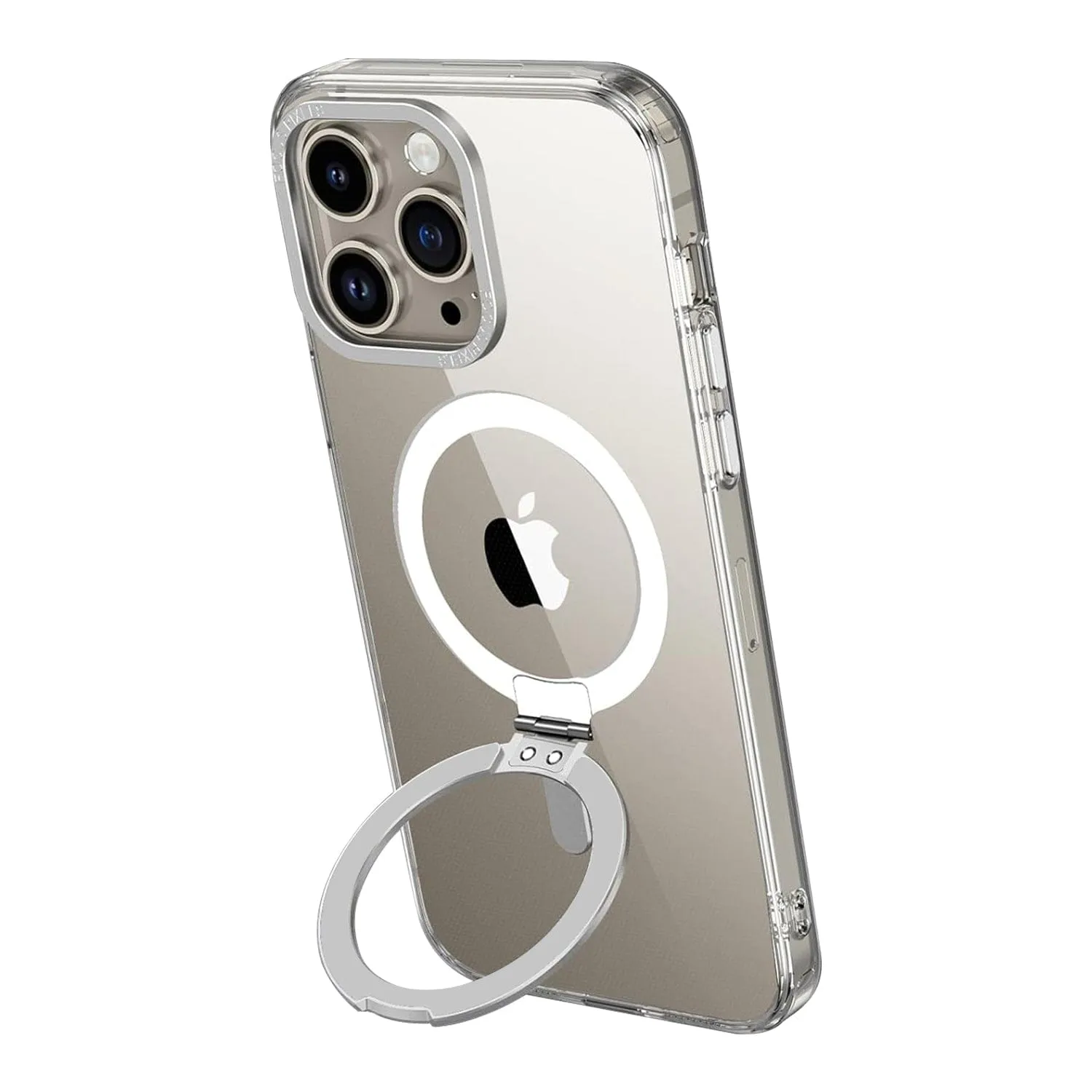 Venture Series Clear Kickstand Case - iPhone 15 Pro Max